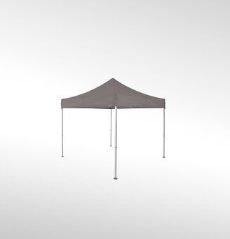 Grauer Faltpavillon 3x3 m