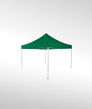 Faltpavillon 4x4 m in der Farbe grün.